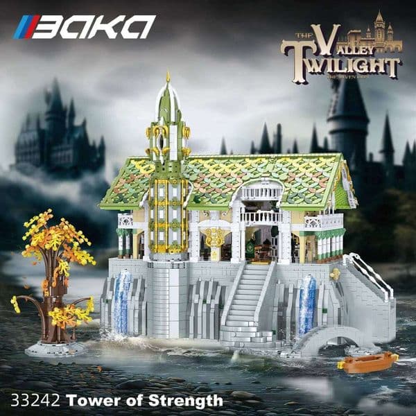 5836PCS Harp Music Castle Building Blocks Creative DIY Educational Model Bricks Desktop Decoration Toys For Kids Holiday Gifts C260306