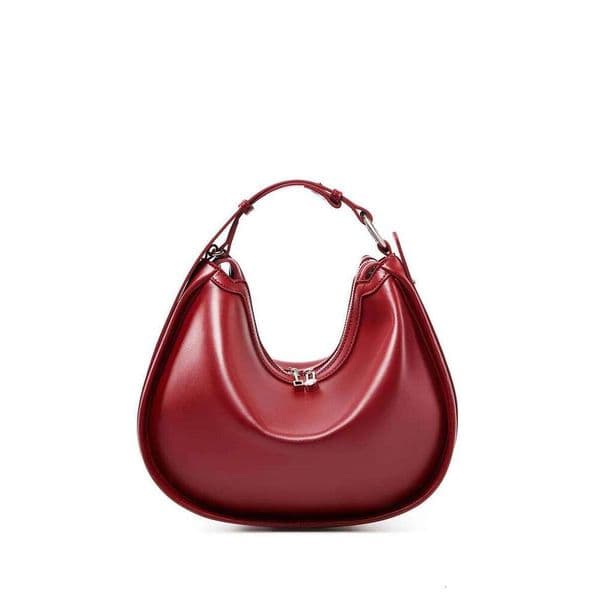 Genuine Leather Crescent Handbag Women New Simple High Quality Shoulder Crossbody Bag Commuter