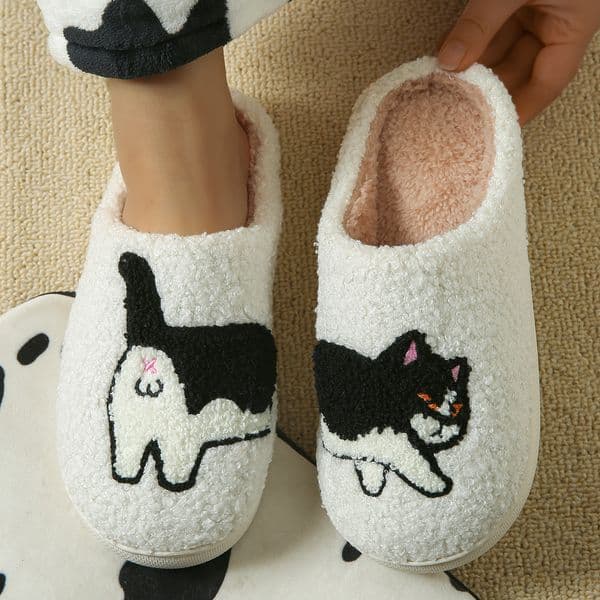 Winter Simpsons Homer Plush Soft Toys Adult Children Warm Slippers Home Indoor Shoes 251210