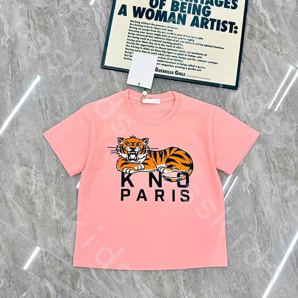 Tiger T-shirt For Kids Designer Clothing Tops Tee Shirts Boys Girls Short Sleeve Luxury Tshirt cartoon Cotton Tees T Shirt CHIldren Clothes J260520