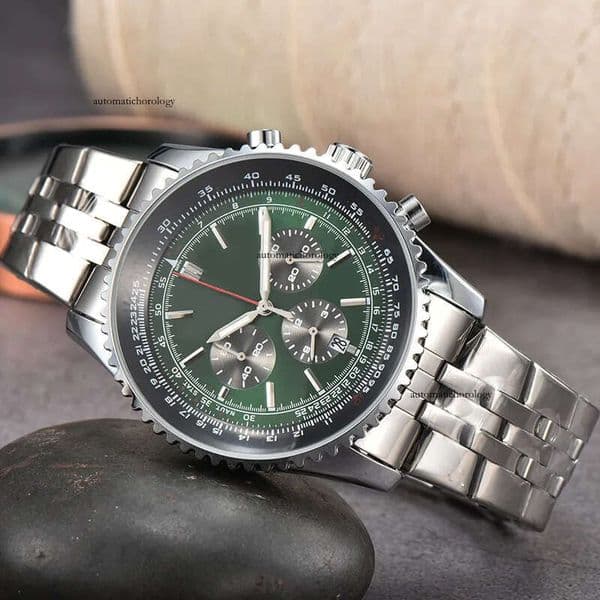 designer mens watch stainless steel watches men orologio auto quartz movement 2f