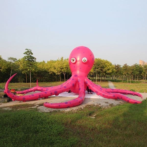 High quality Marine theme cute 6m 20ft inflatables giant octopus Mermaid Shark Mussel sea animal model for aquarium decoration Ads
