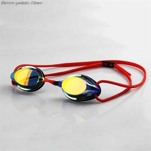 Electro-coated Swimming Goggles Professional Competition Training Swimming Goggles Adult Anti-fog Waterproof Racing Goggles H260309