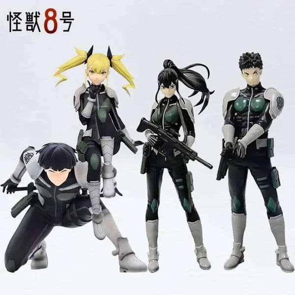 In Stock Original Kaiju Number Eight Figure Kafka Hibino Stands Monster Form No. 8 Anime Decoration Model Ornaments C260309