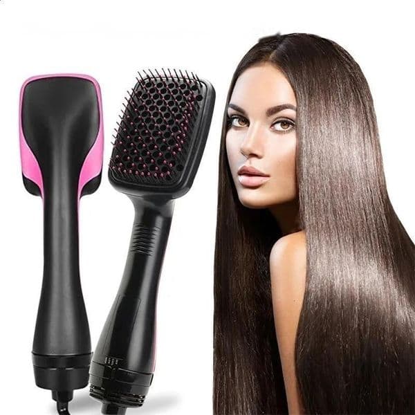 Luxury One Step Hair Blower Electric Air Brush Travel Blow Dryer Comb Professional Hairdryer Hairbrush Y260309