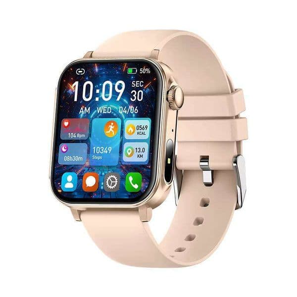 V96 1.83inch HD Screen 2026 Type-C Charging LED Flashlight BT Call Heart Rate Monitor Smartwatch for Men and Women Brand New