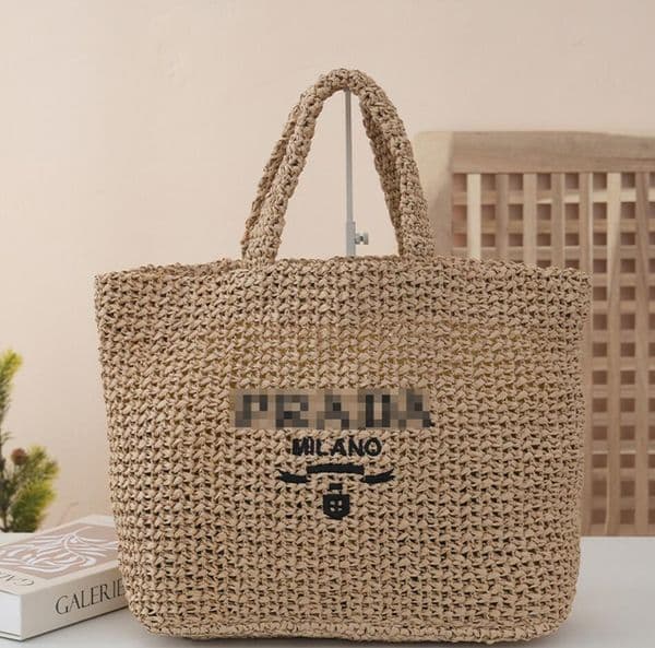 20A Tote Luxury Handbag Designer High Quality Beach Women rafia tote bag Straw Large Capacity Totes Shopping Bag Shoulder Bags Hand embroider totebag
