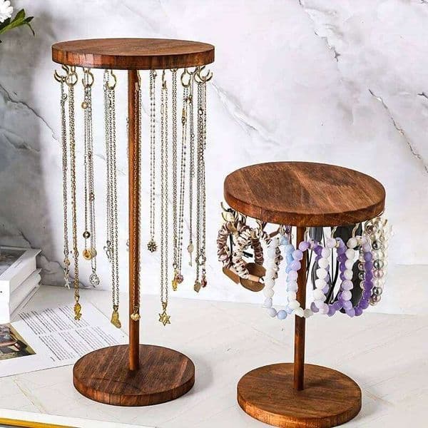 Organizer Holder Necklace Hanger Jewelry Display Stand Necklaces Earrings Pendant Bracelets 26W0310