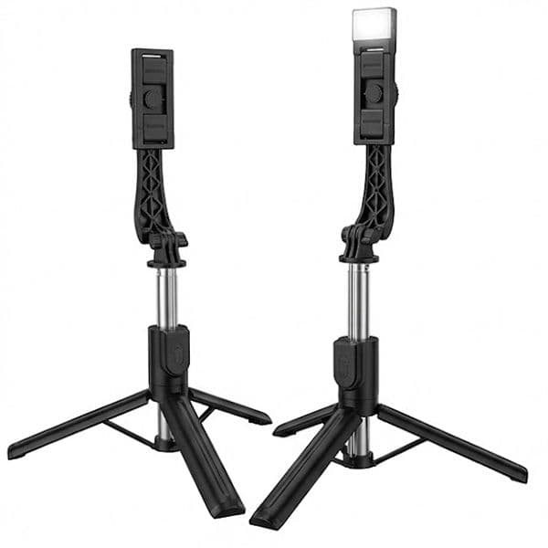 Wholesale Selfie Stick Monopod Robust Canopy Stabilizer Wireless Remote Smartphone Grip Extension Arm Phone Vlogging Tripod