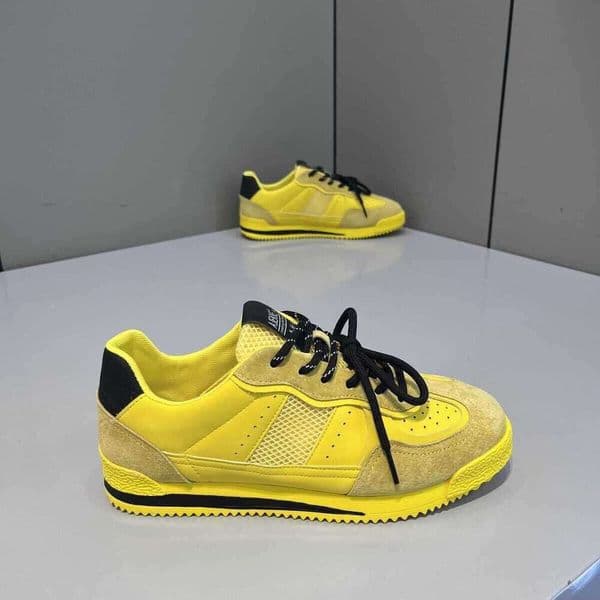 Men's New Summer Lightweight Soft Sole Mesh Agan Trendy Lace-up Low-top Versatile Casual Shoes
