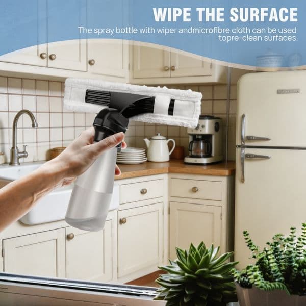 Electric window cleaning tool, handheld, high-efficiency, portable, water-absorbing window cleaning machine for home use.