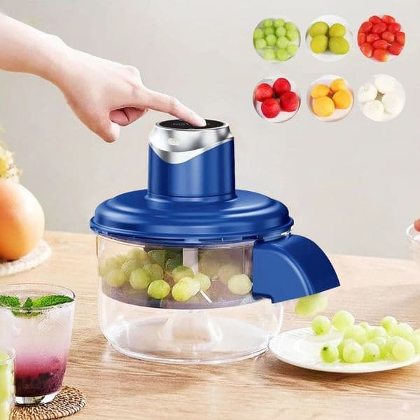 Automatic Electric Fruit Peeler - Multi-Purpose Peeling Machine for Grapes Cherry Tomatoes and Garlic Smart Kitchen Appliance 260306