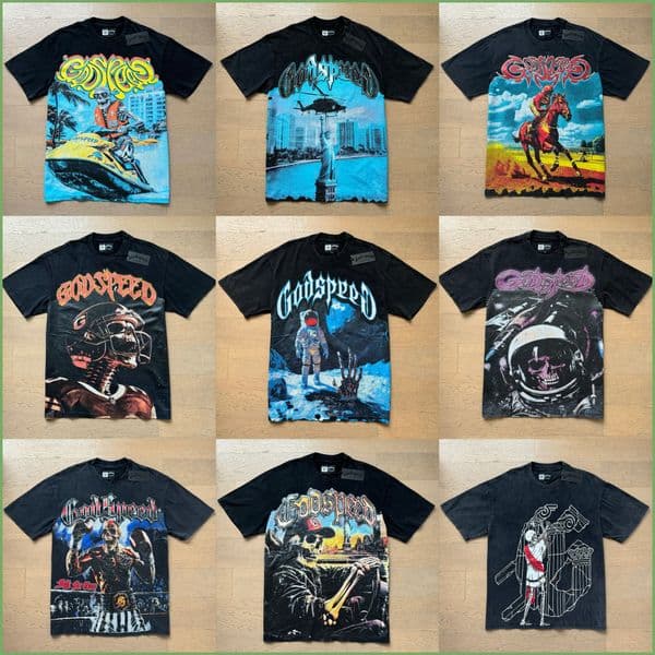 2026 Shirt Summer Designer T Shirt Men Women Fashion Street Shirts Unisex Streetwear Man Tops Hip Hop Rapper Tees Oversized Tshirt