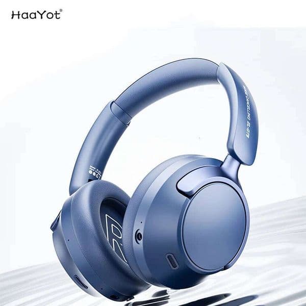 HaaYot ANC Wireless Headphones 6.0 HIFI Level 42dB Adaptive Noise Cancelling Spatial Audio Foldable Over Ear Headsets 26W0310
