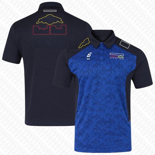 F1 2026 Racing Polo Shirt T-shirt New Formula 1 Team Replica Fans Edition T-shirt Motosport Logo Short-Sleeved Driver Tee Customisable