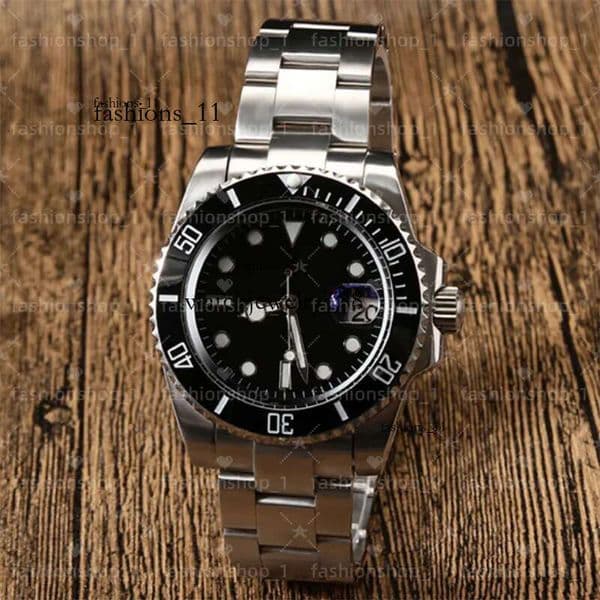 Men's Automatic nical 40mm 904L Stainless Steel Swimming Designer Classic Sapphire Luminous Watch Business Leisure Montre de e 1