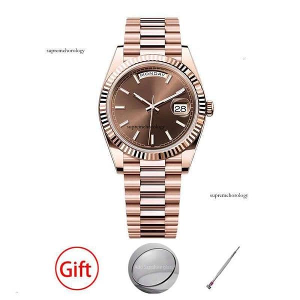 Luxury Men watch Automatic movement watch 36/41MM Mens Mechanics Watches Full Stainless steel super Luminous Women Watch Couples Style Wristwatches box N5 35