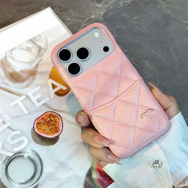 Fashion 17 Pro Max Phone Case Designer Card Pocket iPhone Case for iPhone 16 ProMax Cases Apple 16 15promax 14promax 13 16pro Cell Phone Cases Leather Mobile Cover