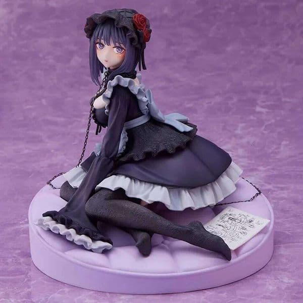 My Dress-Up Darling 12cmAnime Black Maid Outfit Kitagawa Marin Action Figure Shizuku Kuroe Figurine Collection Model Toy X260304