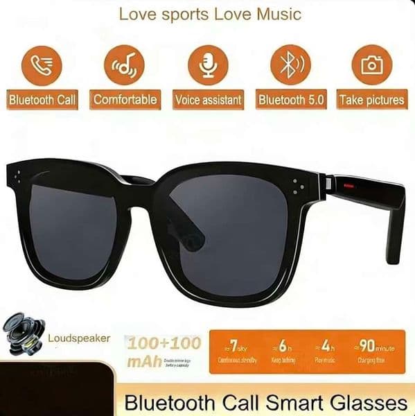 Sunglasses Glasses Wireless Listening To Music Smart Anti Blue Light High-Definition Bluetooth Calling Fashionable Audio Glassesxw
