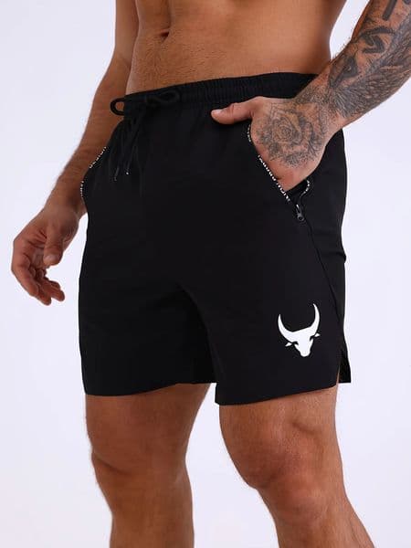 Mens breathable training shorts quick drying fitness 260310