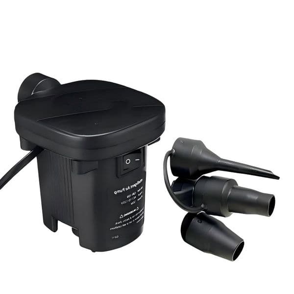 Compact and portable electric air compressor - quick inflation and deflation tool convenient to use