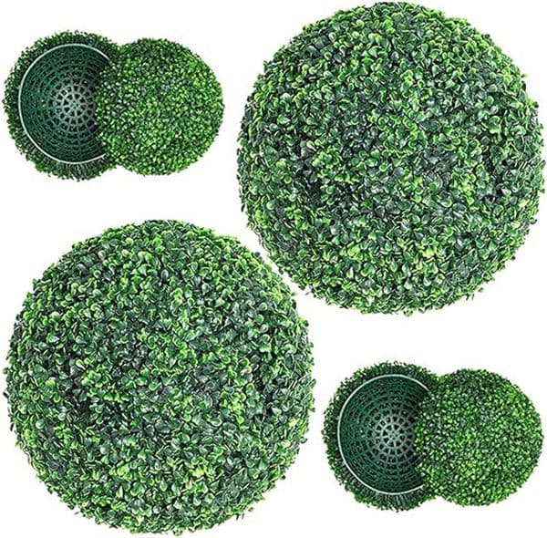 13-40cm Green Milan Ball Simulated Grass Ball Artificial Decorations Artificial Plant Wedding Party Outdoor Decoration Bonsai