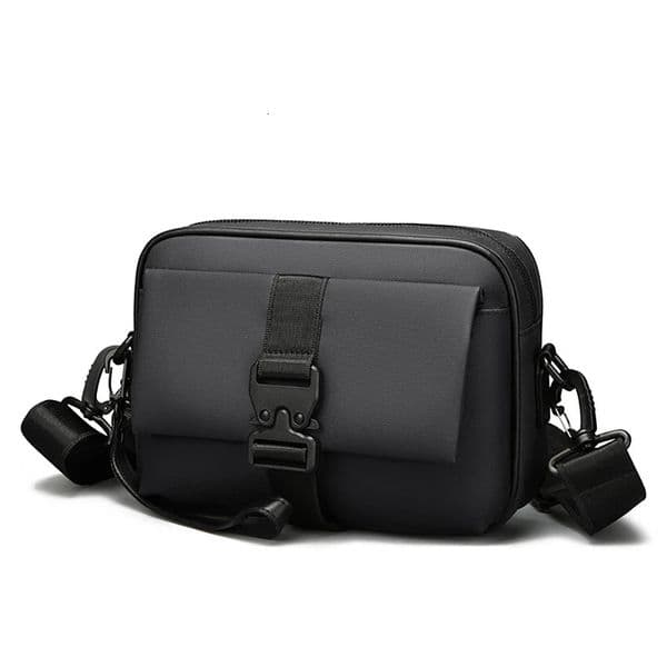 Fashion Casual Men Small Shoulder Bag High Quality Soft PU Mens Mini Handbag Day Clutch Bag Phone Bag 260309