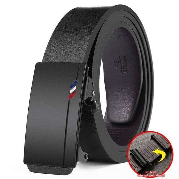New Product High Quality Toothless Automatic Buckle Casual Men MEN'S Business Fashion Belt H260310