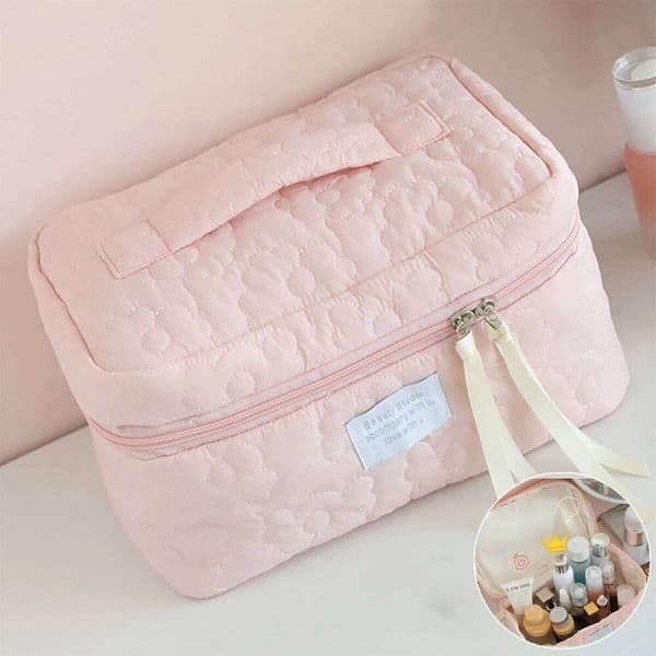 Ins Style Candy Color Makeup New Light Luxury Women's Lipstick Pack Portable Travel Cosmetic Storage Toiletry Bag XJ260310