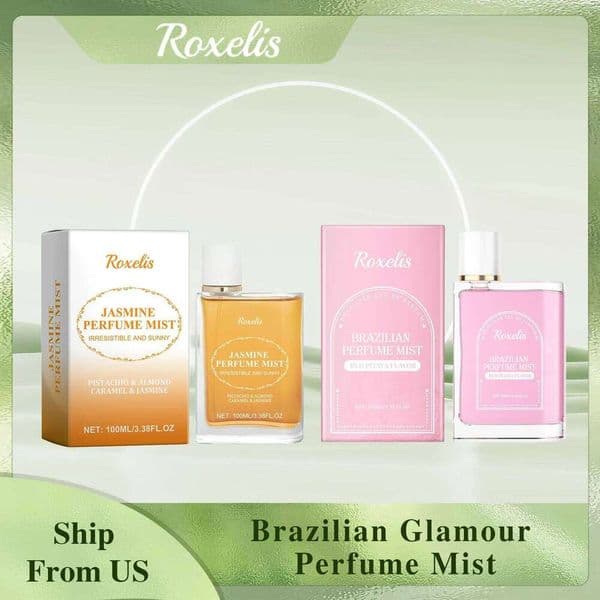 Roxelis 100ml Brazilian Style Light Fragrance Red Pitaya Jasmine Scent Fresh Long Lasting Aroma Dating Flirting Perfume Z260310