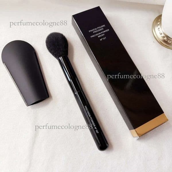 PINCEAU POUDRE Precision No. 107 Black Professional Classic Tapered Small Powder Blush Highlight Makeup Brush