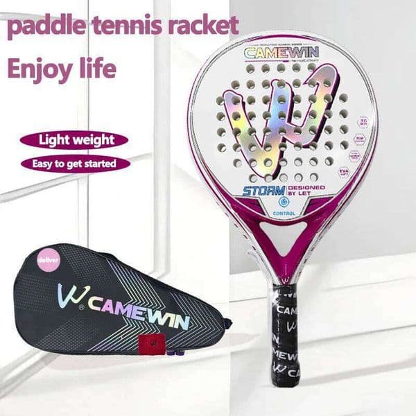 Padel Paddle Ladies only carbon 50% glass Beach Carbon fiber tennis racket The new 26H0310