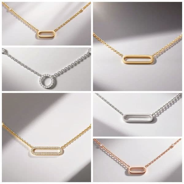 diamond chain fashion jewlery designer for women diamond pendant 18K Gold Plated 2025 necklace Handcrafted silver pendant necklace designer luxury nexklace gift
