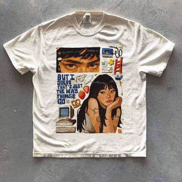 Beabadoobee Inspired Graphic Tee Retro Aesthetic Shirt Indie Fan Art T-Shirt 90s Vintage Style Unisex Top for Music Lovers Z260306