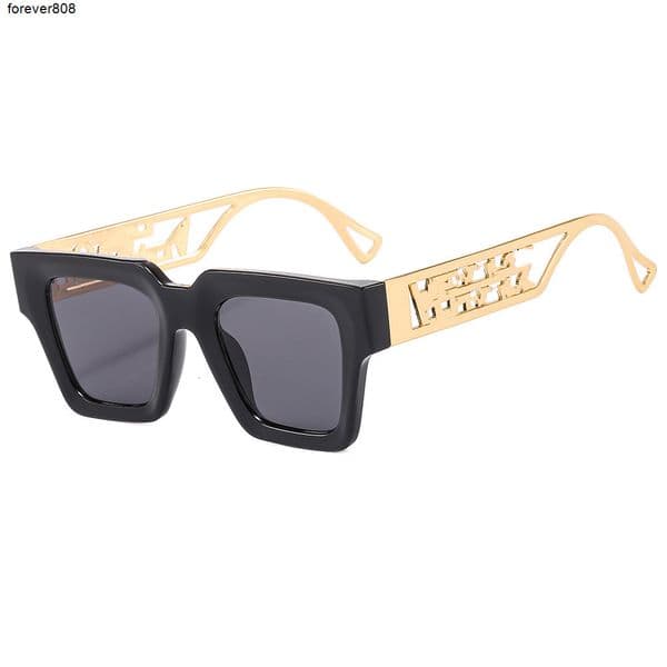 Sunglasses Mens designer sunglasses for women Fashion New Style Street Photo Sunglasses Top Brand Fan Family Box Sunglasses Personalized Letter Big Frame Glasses