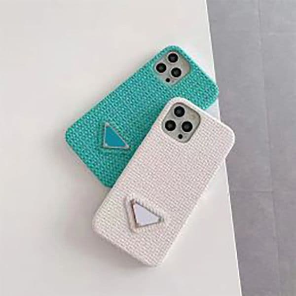 Weave Designer Phone for Apple iPhone 17 16 Max 15 Promax Case 14 Plus 13 Pro 12 Mini 11 X XR XS 8 7 PU Leather Veet ed Back Cover Fundas Coque Rainbow