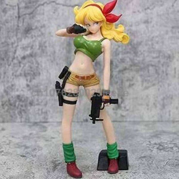 Dragon Ball Z Lunchi Launch Action Figure Lunch 25CM Collection Model Toys Bookshelf Ornament Gift For Kids X260304