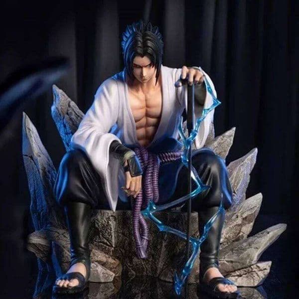 2026 New Naruto Uchiha Sasuke Mantra Seal 18cm Sitting Pose Action Figure PVC Model Statue Anime Collection Decoration Toy Gift Ornament-cosmetics197 12 L260509