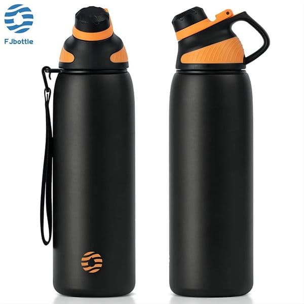 Fjbottle Thermo bottle With Magnetic Lid Outdoor Sport Stainless Steel Water Bottle Keep Cold Insulated Vacuum Flask 1000ml 260305