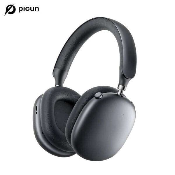 Picun F8S Wireless Headphones 3D Spatial Audio Head Tracking -54dB ANC HIFI 6.0 Headset ENC HD Mic Low-Latency APP 26W0310