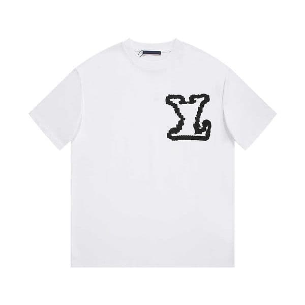 Summer High-quality clothing brand designer casual t-shirt printing letters short sleeve round neck men fashion