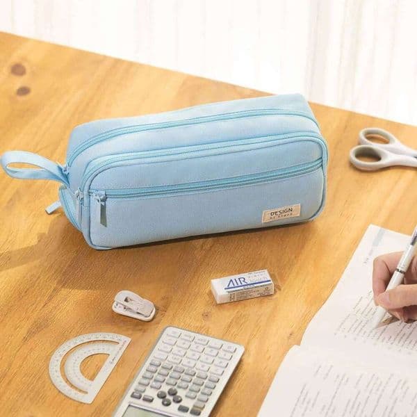 Large Pencil Case High Capacity Holder Box Storage bag Desk Organizer Marker Pouch Pen For Middle School Office College 26Y0309