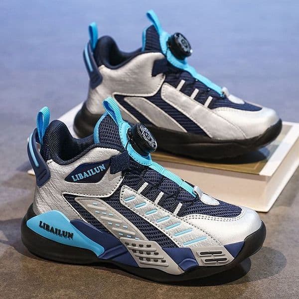 Boys Girls Sneakers Spring Kids School Casual Shoes Children Outdoor Shoes Non-slip Youth Shoes Large Sizes US12.5C-US7Y 000600