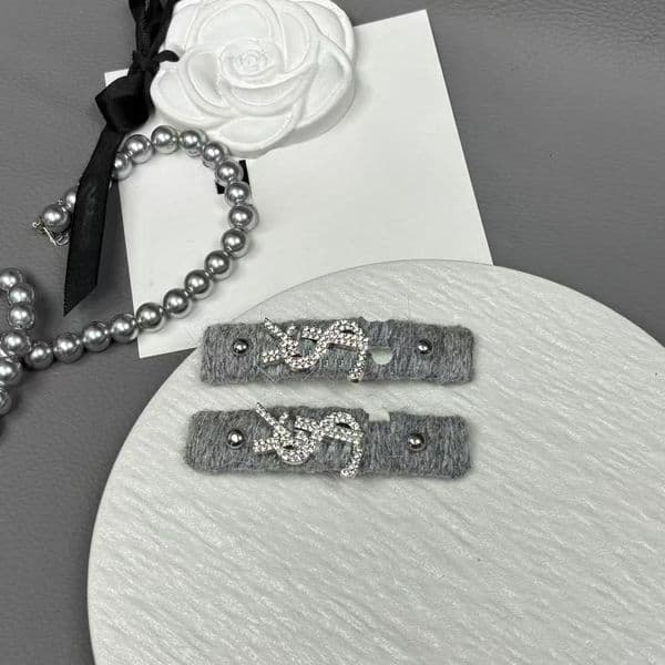 Luxury Hair Clips Side Bangs Barrette Designer Jewelry Women Girls Hairpins HairJewelry Accessories