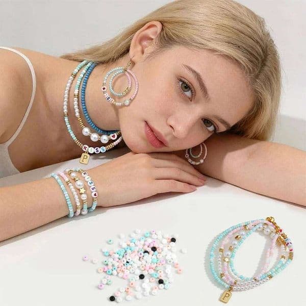 Matte Opaque Glass Seed Beads Loose Beading Supplies for DIY Jewelry Making & Crafts - Bracelet Earrings Necklace Decoration