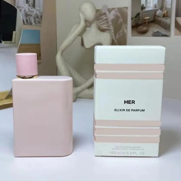 Charming women Eau De Parfum Spray 100ml Her EDP Floral Fruity Fragrance Lady Girls pink Elixir Goddess perfume long lasting smell good quality fast delivery