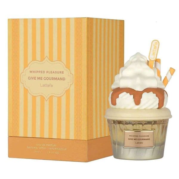 75ml Whipped Pleasure Give Me Gourmand Delicious Food Blended With Middle Eastern Unisex Gourmet Caramel Perfume Z260311