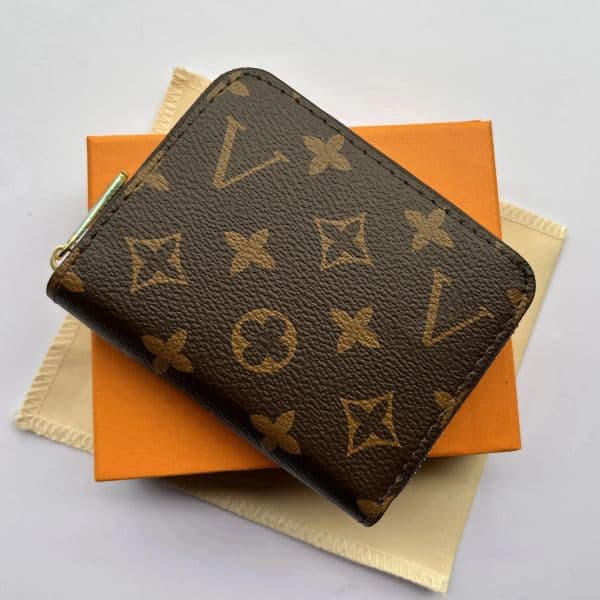 designer wallets luxury womens short purses embossed flower letters credit card holders ladies plaid money clutch bags with and bag high-quality