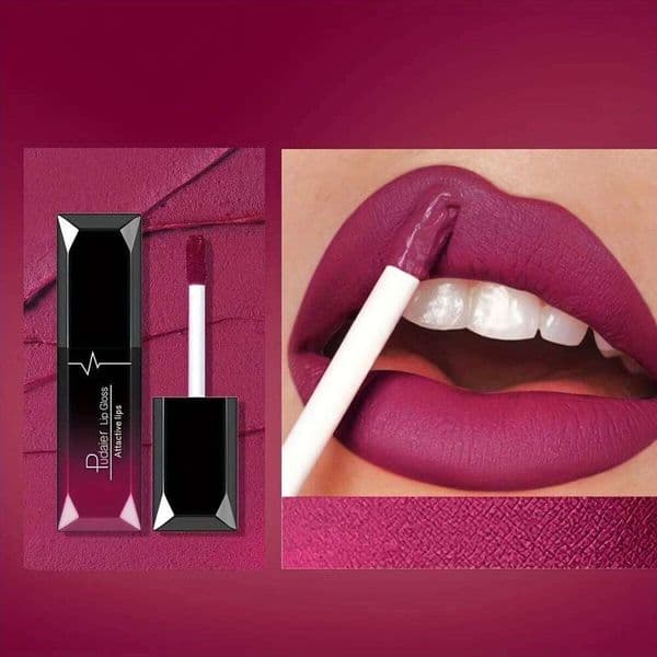 Waterproof Kissproof Velvet Matte Liquid Lipstick 17 Colors Non Stick Cup Long Lasting Soft Lip Stain for Women W260311